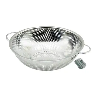 25CM Metal Kulplu Çelik Sepet Süzgeç İnce Tel Ayaklı