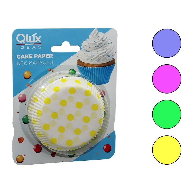 50PCS Turta - Cupcake Kek Kapsül