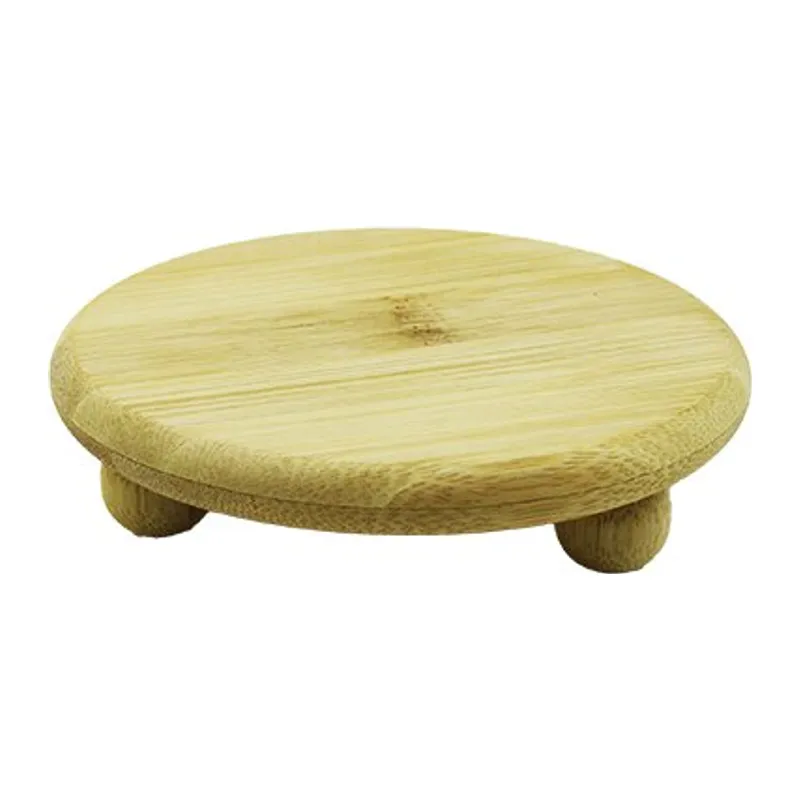 Bamboo Bambu Sunum Tabak Ayaklı 11X11CM