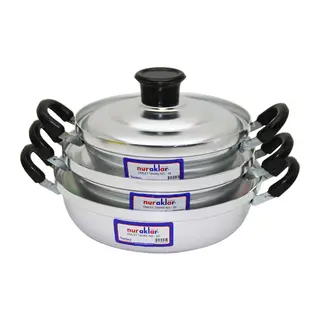 3LÜ Alüminyum Omlet Set NO-18-20-22