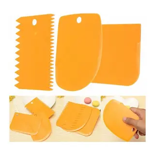 Hamur Şekillendirici Kesici Kazıyıcı Pasta Kek Dekorasyon Seti