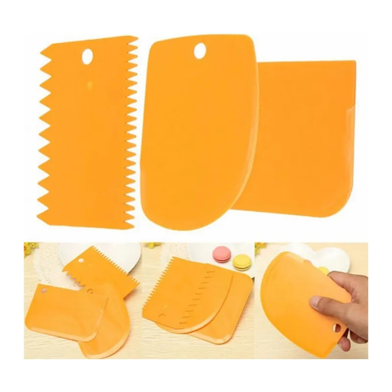 Hamur Şekillendirici Kesici Kazıyıcı Pasta Kek Dekorasyon Seti