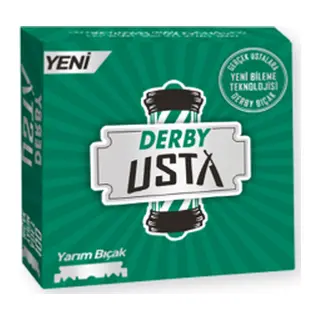Derby Usta 100 Parça.berber Kırık Jilet