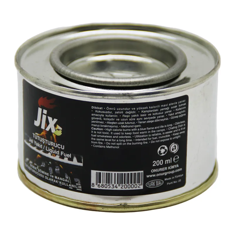 Jix Tutuşturucu 200ML Teneke Jel Yakıt