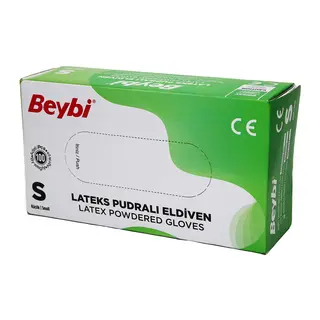 Beybi S Pudralı Muayene Eldiveni 100LÜ