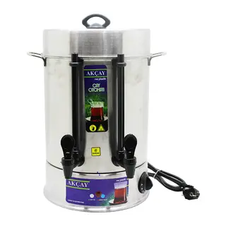 Çay Otomatı 40 Bardak Semaver Elektrikli Çay Makinesi (Marka Değişkenlik Gösterebilir)
