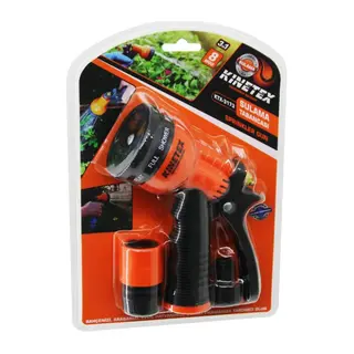 3IN1 - 8 Mod Sulama Tabancası Seti 1 - Tabanca - 3 - Bağlantı Aparatı
