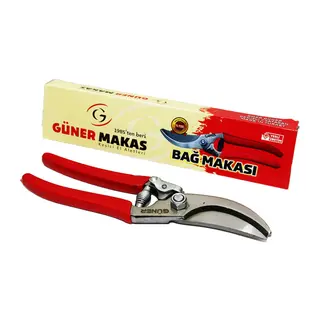Kırmızı Saplı Bağ Makası