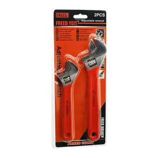 2PCS Set 8 İNÇ-200MM - 10 İNÇ-250MM Kurbağacık Anahtar Seti
