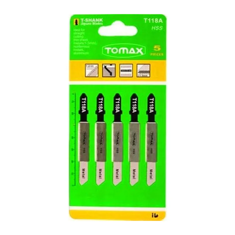 Metal 5 Parça Dekobaj Bıçak Dekupaj