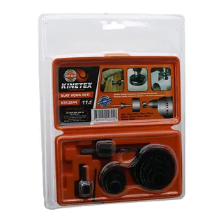1İN1 Buat Açma Panç Seti Metal - Ahşap - Pvc - Alçıpan - Pls. 19-22-29-32-38-44-51-64MM