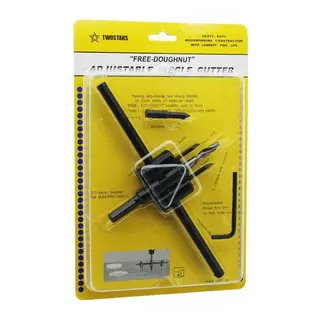 Ayarlı Alçı Panç Delme 2 Bıçak 1-3 İNÇ/16 30MM - 7-7 İNÇ/8 200MM - 1 İNÇ/8 3MM - 2 İnç 50MM