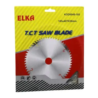 Elka 0048-185 185 X 40T X 30MM Ağaç Sunta Kesici Disk