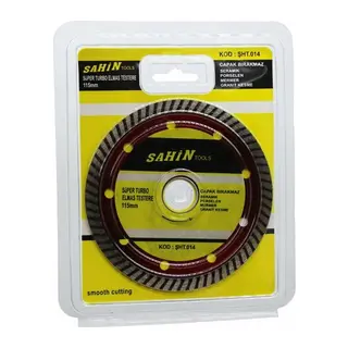 Mermer Granit Seramik İnce Hassas Turbo Kesici Disk 115X22.2-3MM