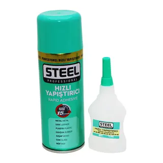 Steel 400ML+60GR Büyük Hızlı Yapıştırıcı