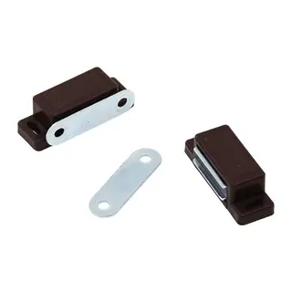 50 Adet Kahve 4.5CM Mıknatıslı Sineklik Çıt Çıt