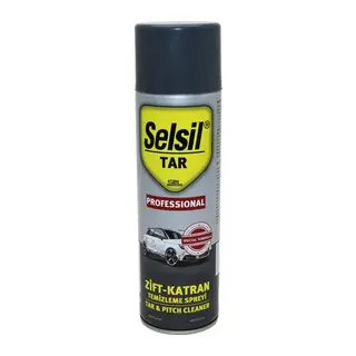 Selsil Tar Zift - Katran Temizleme Sprey 500ML Kir - Yağ