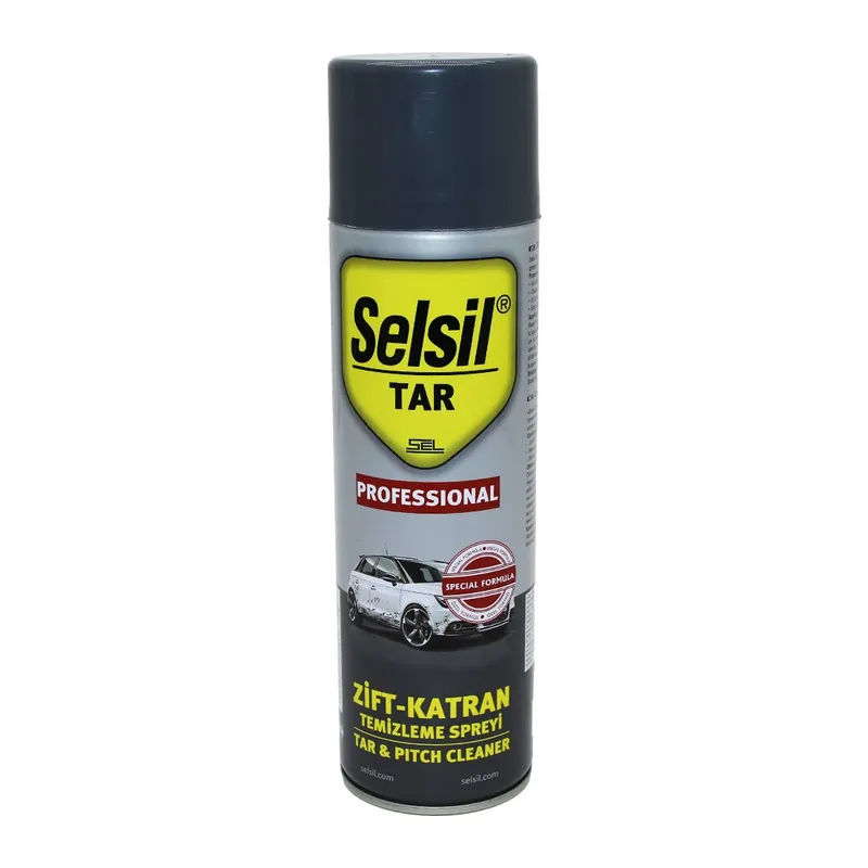 Selsil Tar Zift - Katran Temizleme Sprey 500ML Kir - Yağ