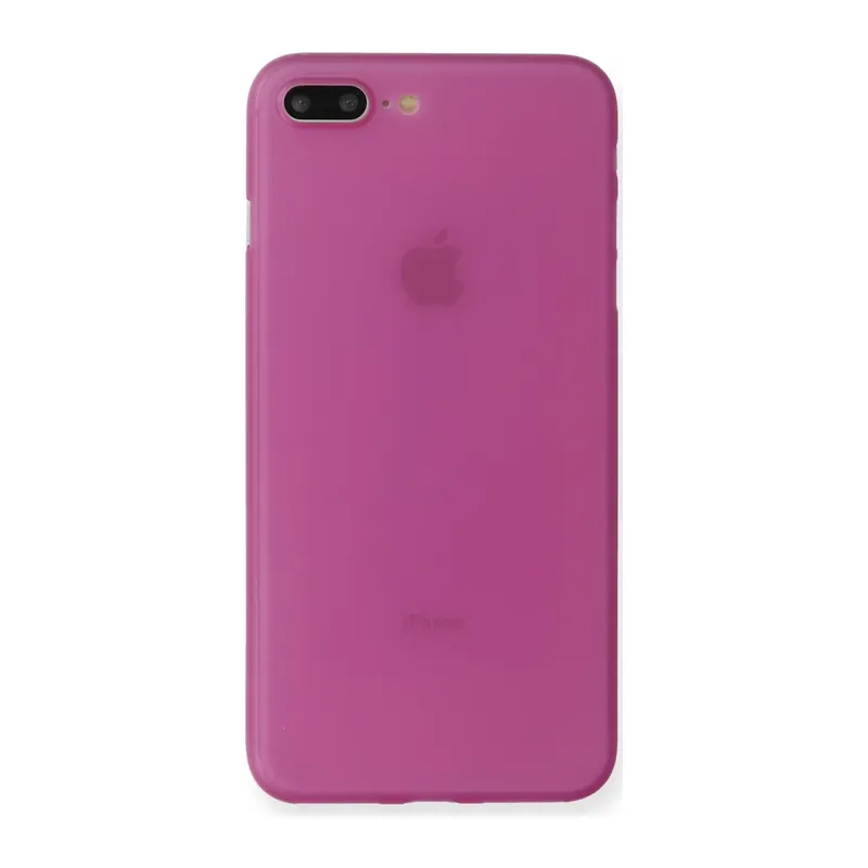 Apple iPhone 7 Plus Kılıf PP Ultra İnce Kapak - Pembe