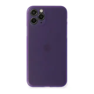 Apple iPhone 11 Pro Kılıf PP Ultra İnce Kapak - Mor