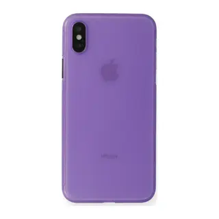 Apple iPhone XS Max Kılıf PP Ultra İnce Kapak - Mor