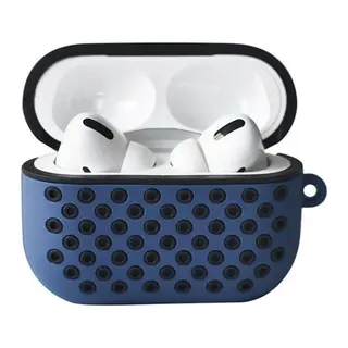 Apple Airpods Pro 2 (2.nesil) Spor Delikli Kılıf - Lacivert-Siyah