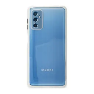 Samsung Galaxy M52 5G Kılıf Miami Şeffaf Silikon - Şeffaf