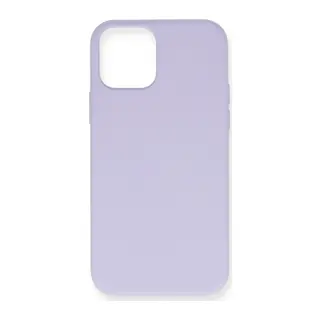 Apple iPhone 12 Mini Kılıf Nano içi Kadife Silikon - Lila