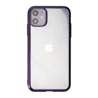 Apple iPhone 12 Kılıf Element Silikon - Mor