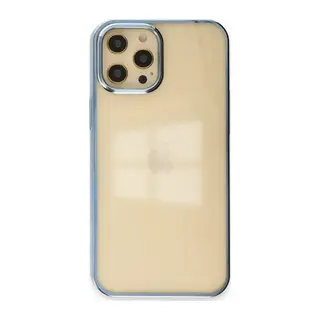 Apple iPhone 12 Pro Max Kılıf Element Silikon - Mavi