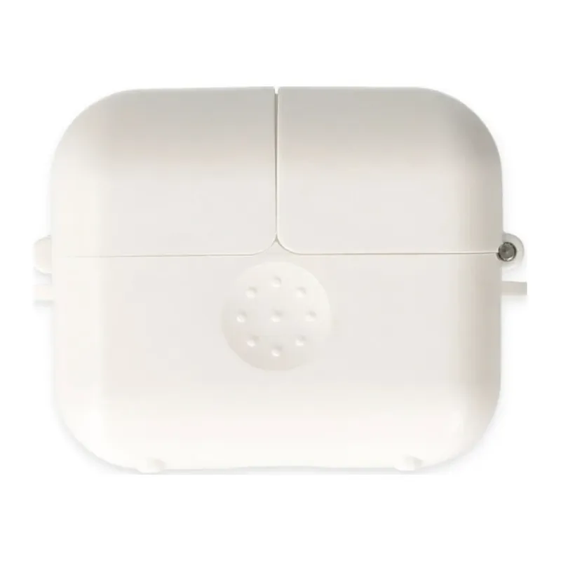 Apple Airpods 3 (3.nesil) Basmalı Kılıf - Beyaz