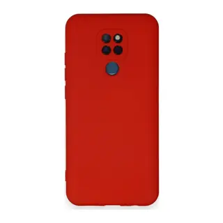 General Mobile GM 20 Kılıf Nano içi Kadife Silikon - Kırmızı