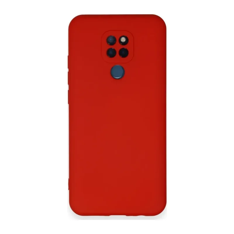 General Mobile GM 20 Kılıf Nano içi Kadife Silikon - Kırmızı