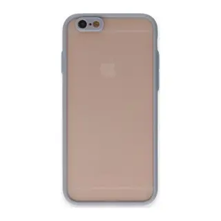 Apple iPhone 6 Kılıf Montreal Silikon Kapak - Gri