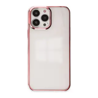 Apple iPhone 13 Pro Kılıf Element Silikon - Pembe