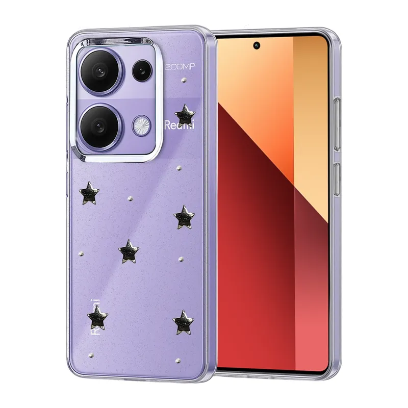 Xiaomi Redmi Note 13 Pro 4G Fiyonk Desenli Kapak - Desen 7