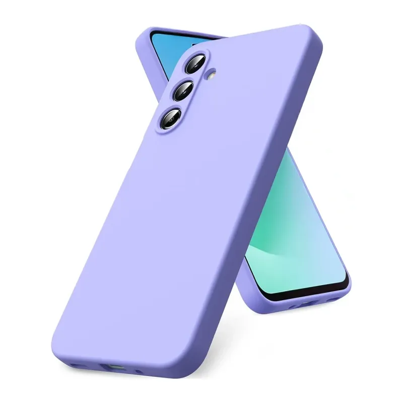 Samsung Galaxy A17 5G Nano içi Kadife Silikon - Lila