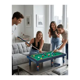 Masaüstü Bilardo Seti 5 Yaş Üzeri Çocuklar İçin Eğitici Oyuncak