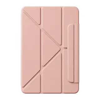Apple iPad 2025 10.9 10.Nesil (A16) Edz Manyetik Standlı Tablet Kılıfı - Rose Gold