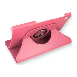 Lenovo M10 HD X306F Kılıf 360 Tablet Deri Kılıf - Pembe