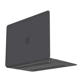 Apple Macbook Air 13.3 Macbook Buzlu Kapak - Füme