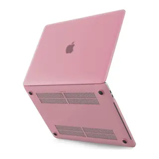 Apple Macbook Pro 13 2020 Macbook Buzlu Kapak - Pembe