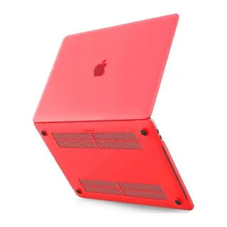 Apple Macbook Pro 13 2020 Macbook Buzlu Kapak - Kırmızı