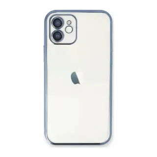 Apple iPhone 11 Kılıf Razer Lensli Silikon - Açık Mavi