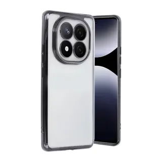 Xiaomi Redmi Note 14 Pro 4G Kılıf Razer Lensli Silikon - Siyah