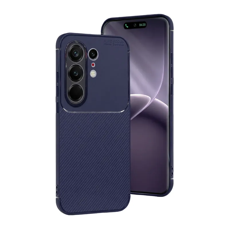 Tecno Camon 50 Pro 5G Auto Focus Karbon Kapak - Lacivert