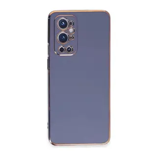 One Plus 9 Pro Kılıf Volet Silikon - Mavi