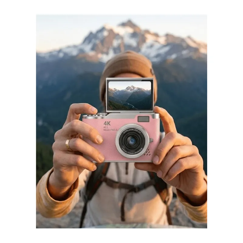 LK007 Fotoğraf Makinesi Pembe