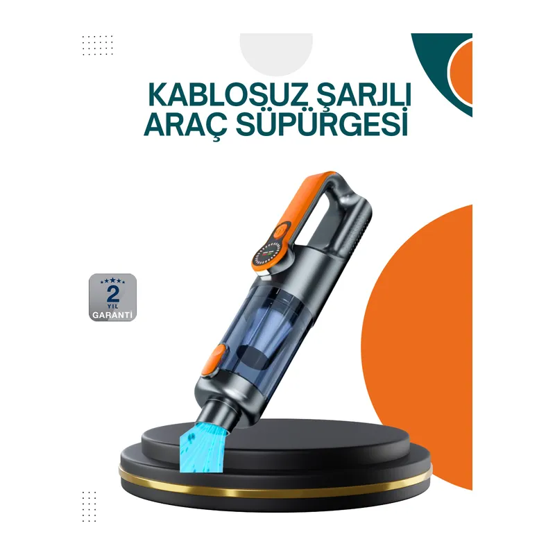 Kablosuz Vakumlu El Süpürgesi Güçlü Performans Çok Amaçlı