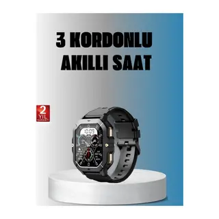 Kablosuz Şarjlı Akıllı Saat Ultra İnce Tasarım